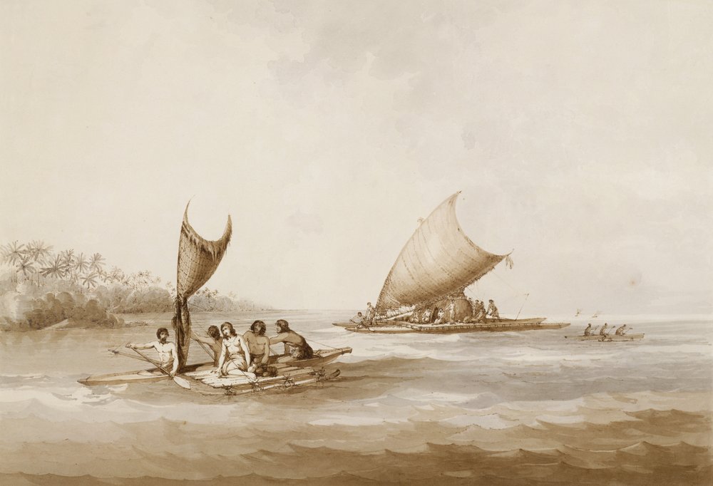 Bateaux des îles Amies, de 
