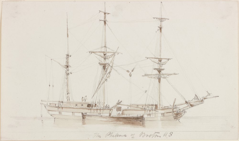 Le Philena de Boston US - John Wilson Carmichael