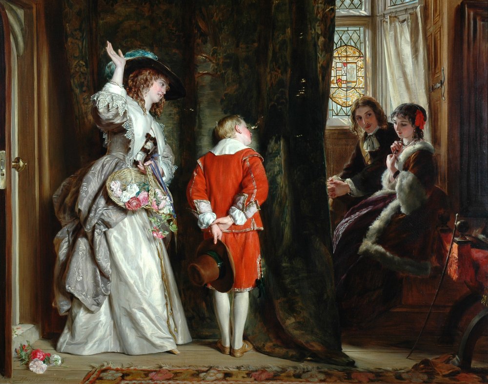 Payer pour regarder, 1872 | John Callcott Horsley