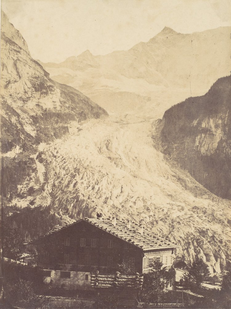 Glacier suisse | John Joscelyn Coghill | Estampe d'art