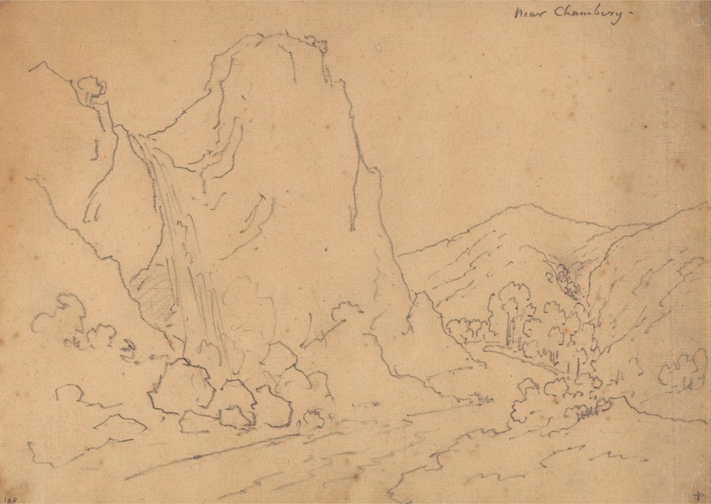 Near Chambéry - John Robert Cozens