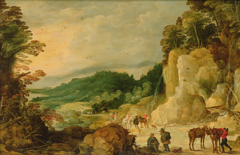 Paysage montagneux - Joos or Josse de Momper