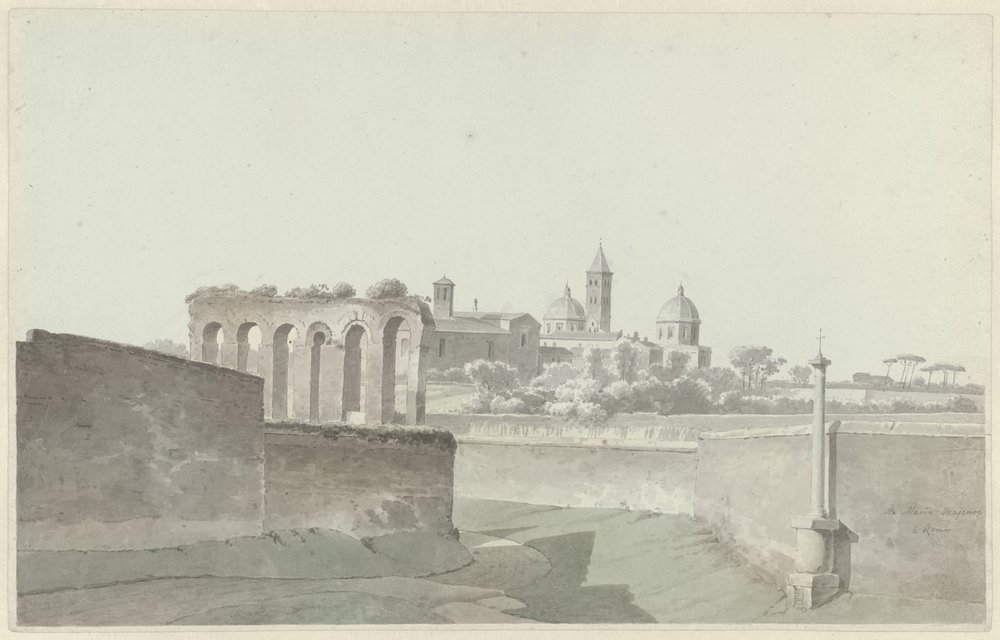La Basilique de Santa Maria Maggiore à Rome - Josephus Augustus Knip