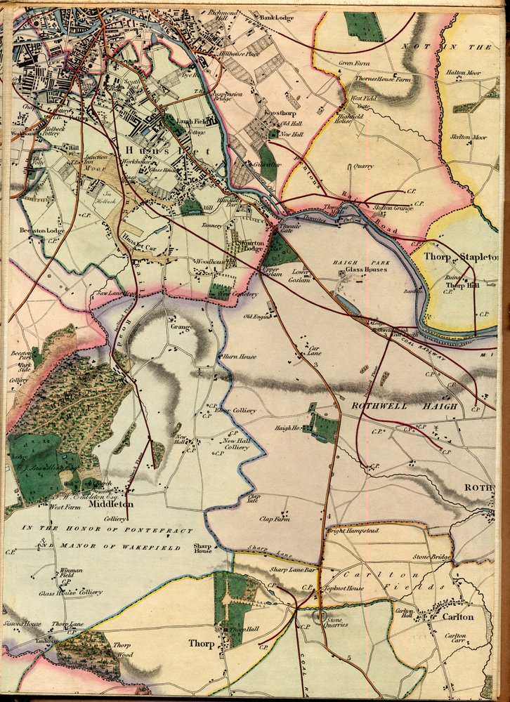 C4, sud de Leeds, Hunslet, Thorp, Middleton, Rothwell Haigh & Carlton