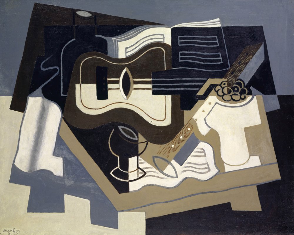 Guitare et clarinette, 1920 - Juan Gris