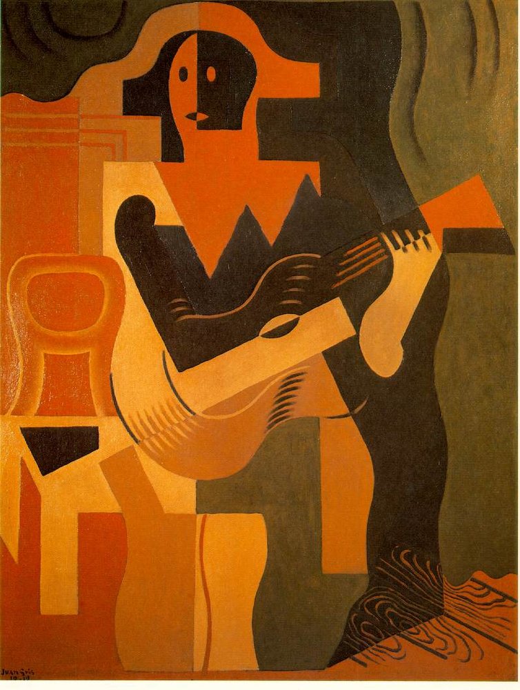 Arlequin à la guitare - Juan Gris