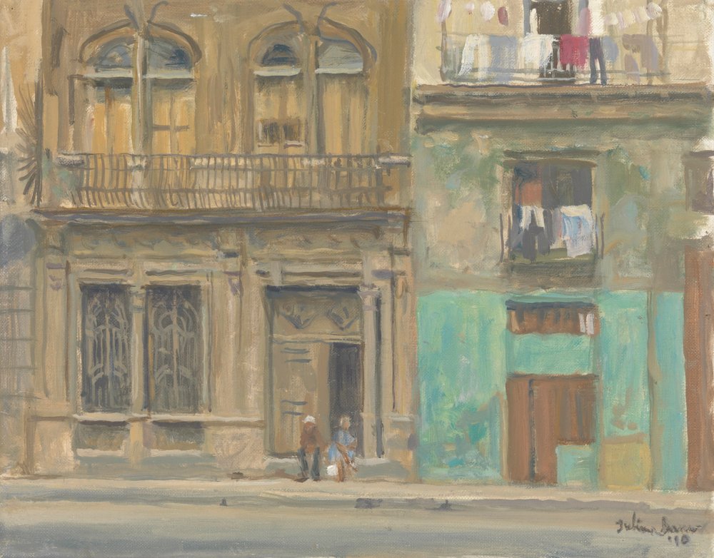 Façade de maison à La Havane, 2010 - Julian Barrow