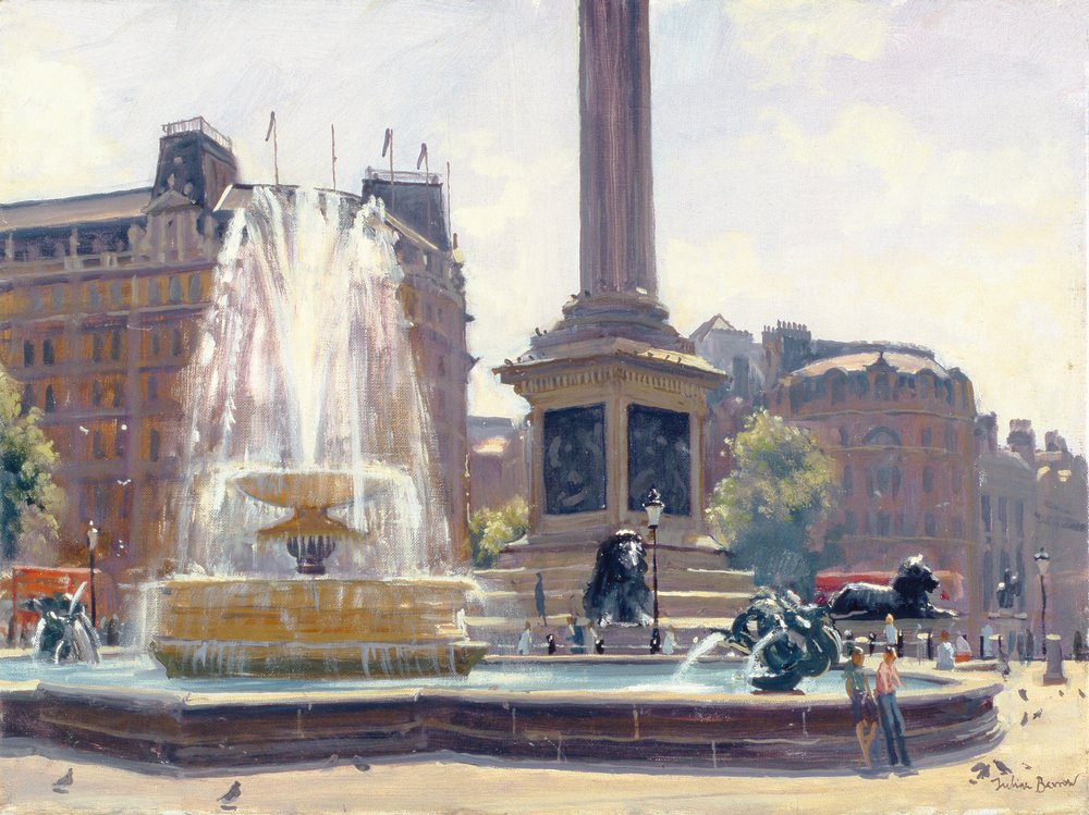 Trafalgar Square, Londres | Julian Barrow | Estampe d'art