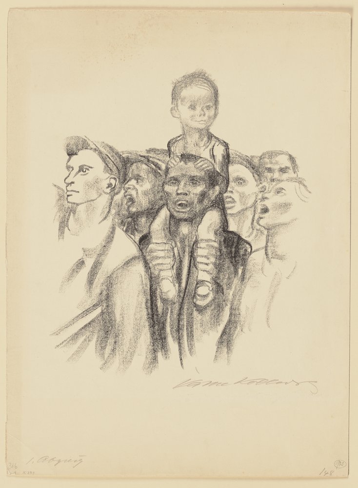 Version rejetée - Käthe Kollwitz