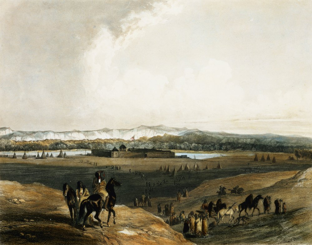 Fort Union sur le Missouri, planche 28 du Volume 2 de 