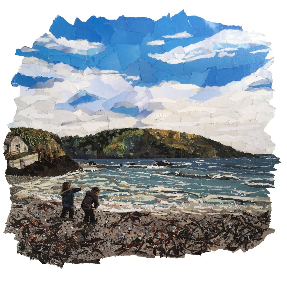 Lancer des pierres | Kirstie Adamson | Estampe d'art