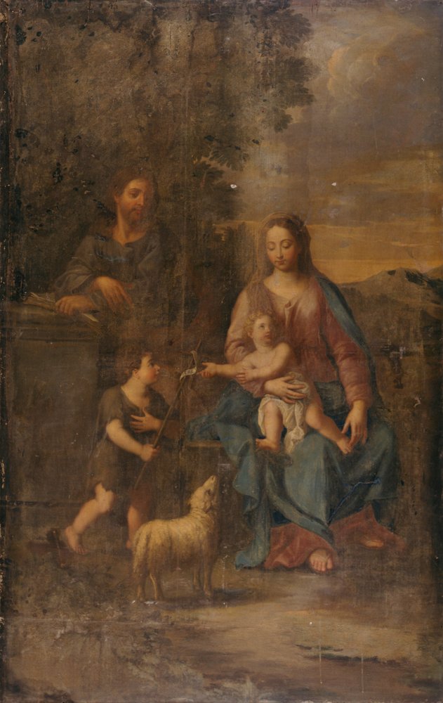 Sainte famille - Le Dominiquin