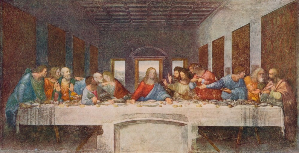 La Cène, 1494-1498 - Leonardo da Vinci