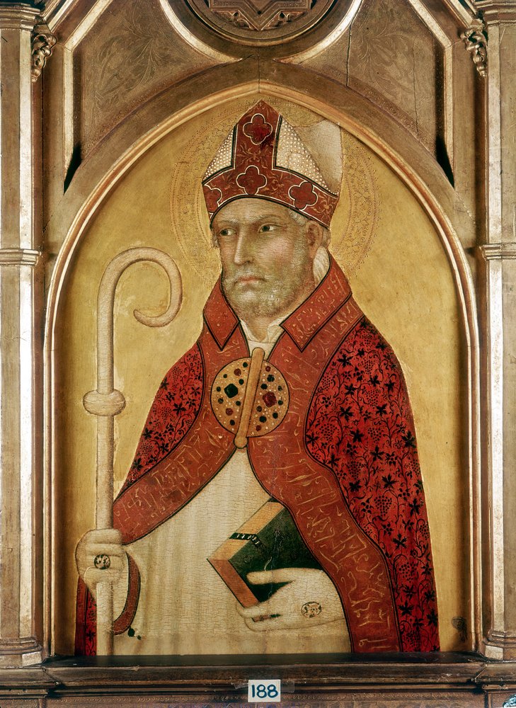 Saint Augustin d'Hippone, début du XIVe siècle - Lippo Memmi