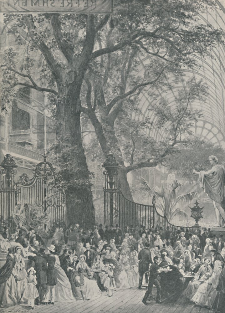À la Grande Exposition, 1851, 1920 - Louis Haghe