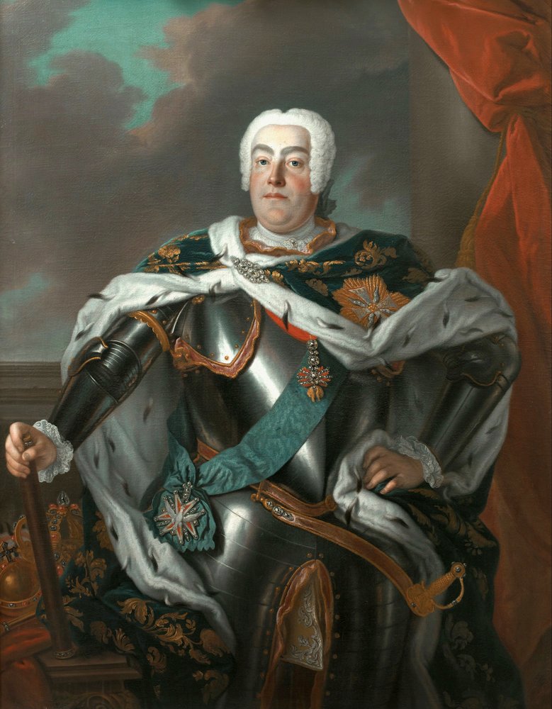 Portrait d'Augusta III Sasa | Louis de Silvestre