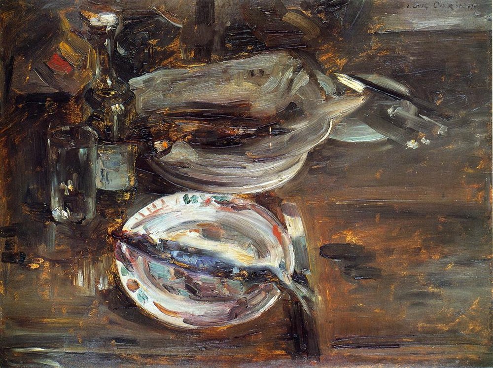 Petit déjeuner de chat - Lovis Corinth