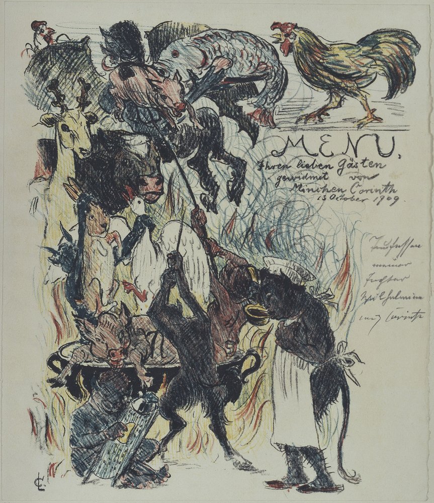 Menu - Lovis Corinth