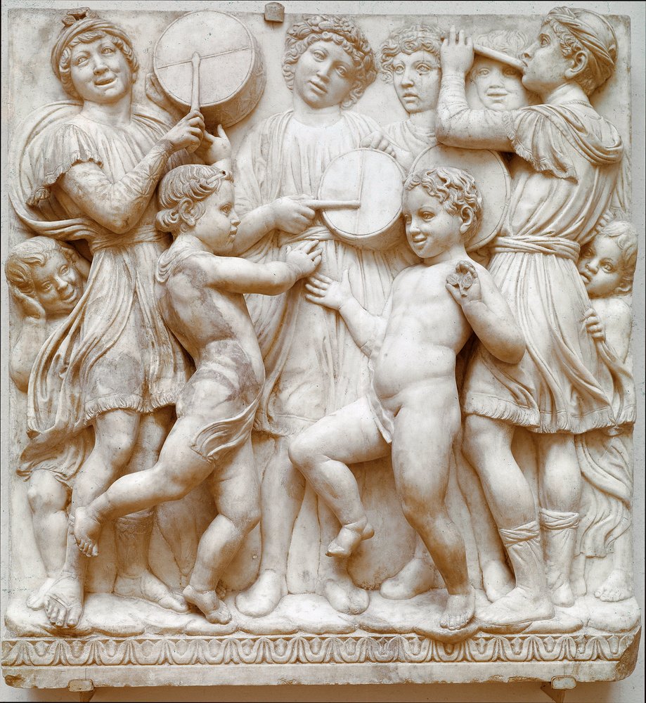 La Cantoria (bas-relief en marbre) - Luca Della Robbia