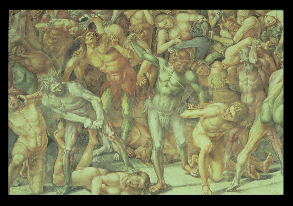 L'Enfer, du Jugement dernier (détail) - Luca Signorelli