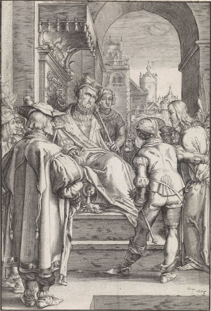 Le Christ devant Pilate - Ludovicus Siceram
