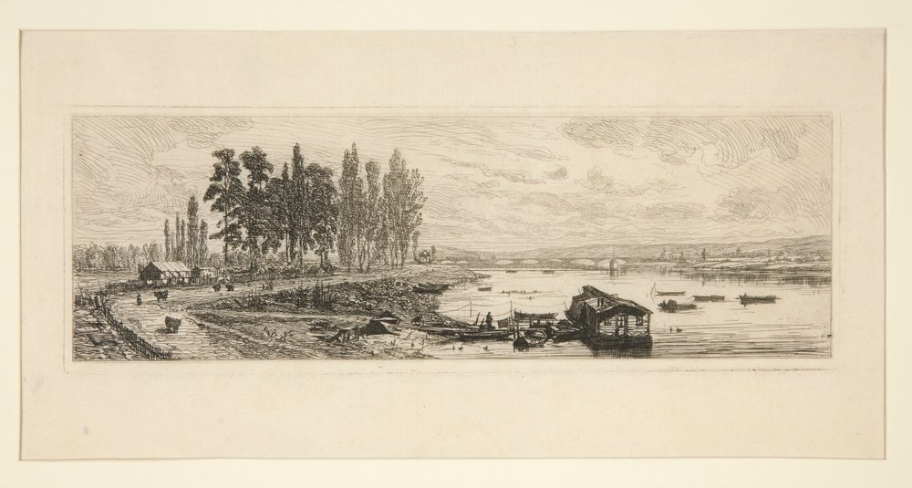 La Seine à Argenteuil - Maxime Lalanne