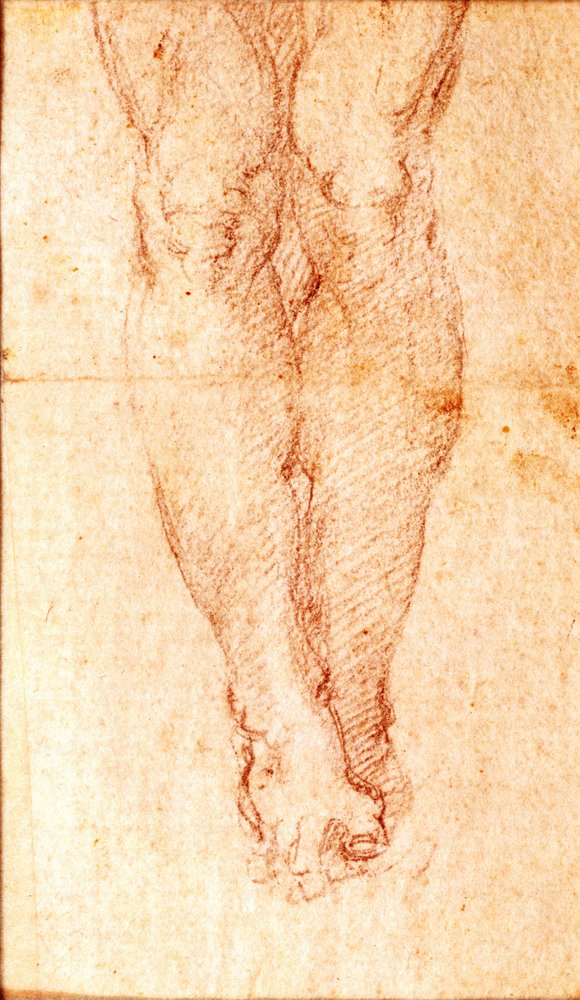 Étude pour une Crucifixion - Michelangelo Buonarroti