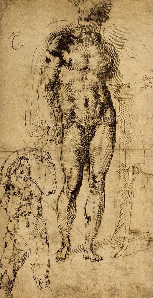 Étude de nus - Michelangelo Buonarroti