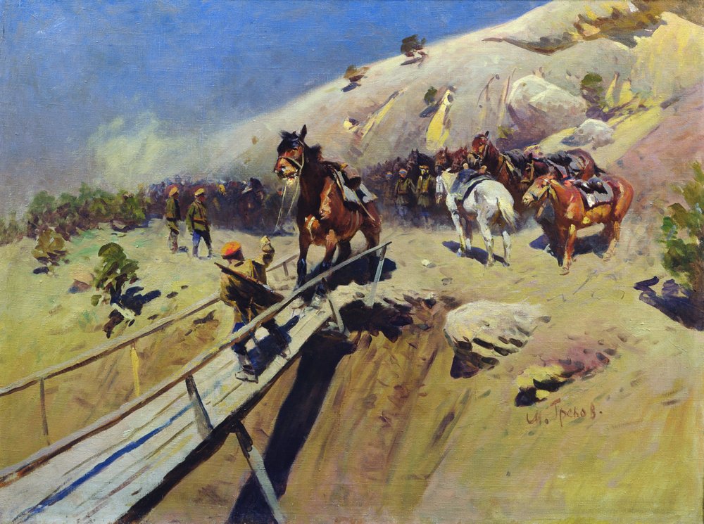 Le pont du Diable, 1931 - Mitrofan Borisovic Grekov