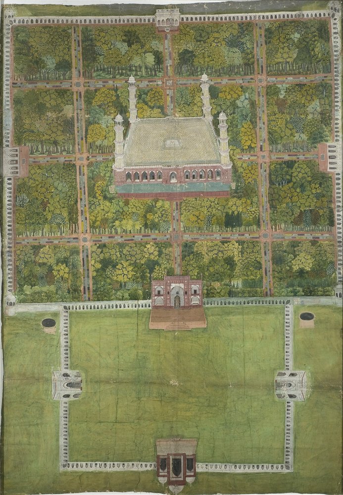 Mausolée de Jahangir à Lahore - Mughal School