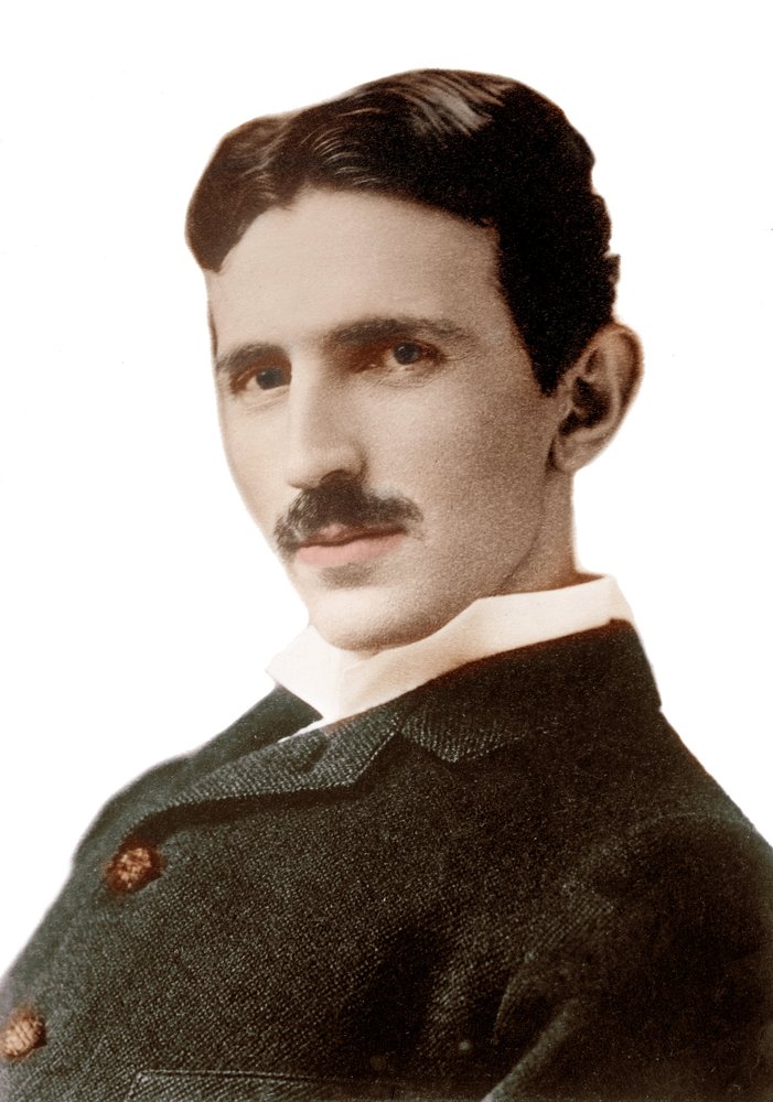 Portrait de Nikola Tesla (1856-1943) (Nikolaj) - ingénieur, physicien et inventeur serbe né en Croatie - photographie de Napoleon Sarony (1821-1896), 1890 - Napoleon Sarony