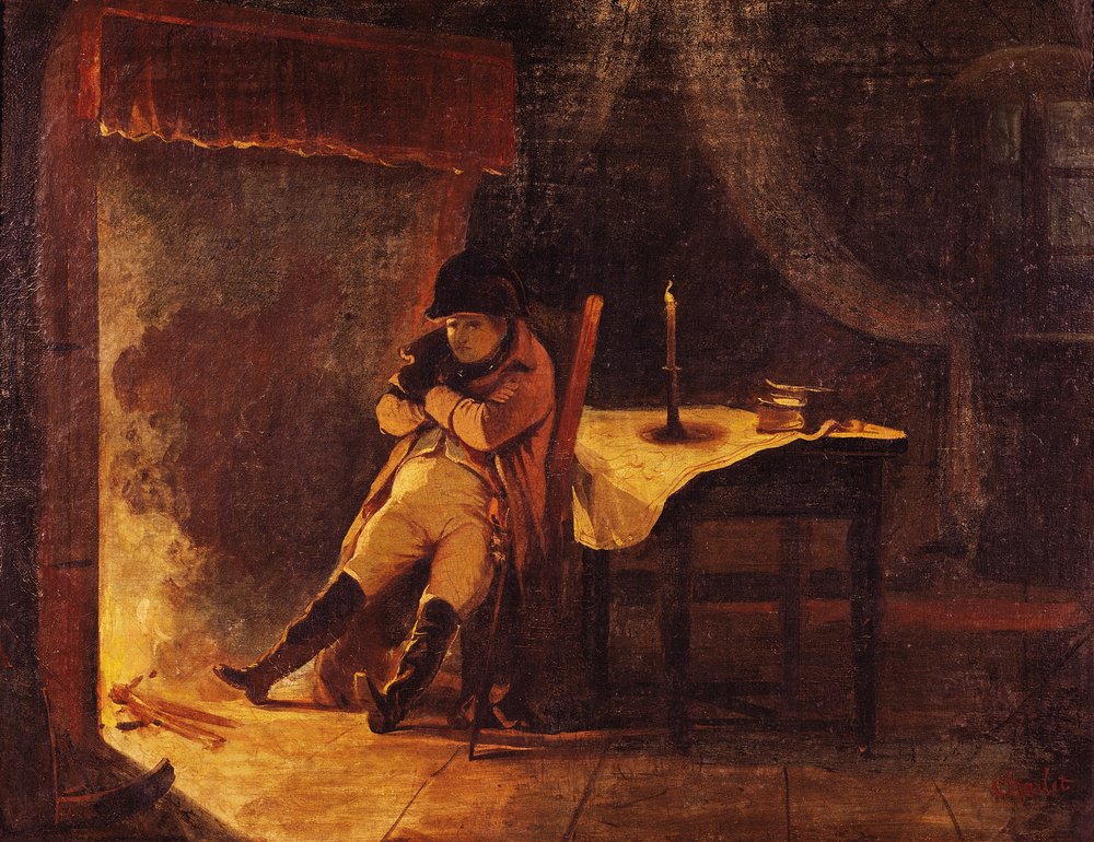 Le soir de la bataille de Champaubert, 1814 - Nicolas Toussaint Charlet
