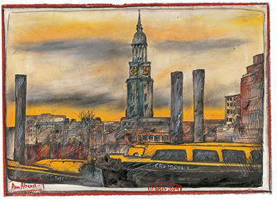 Le soir, Hambourg - Ole West