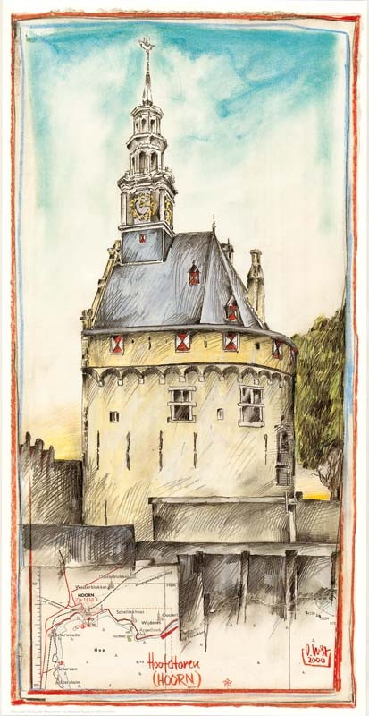 Hoofdtoren (Hoorn), Pays-Bas - Ole West