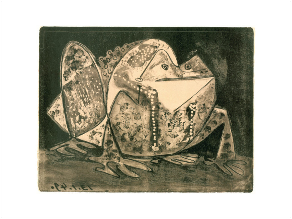 Le crapaud - Pablo Picasso