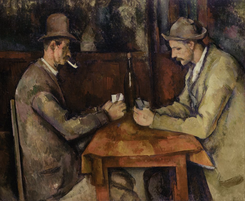 Les Joueurs de cartes, 1893-96 - Paul Cézanne