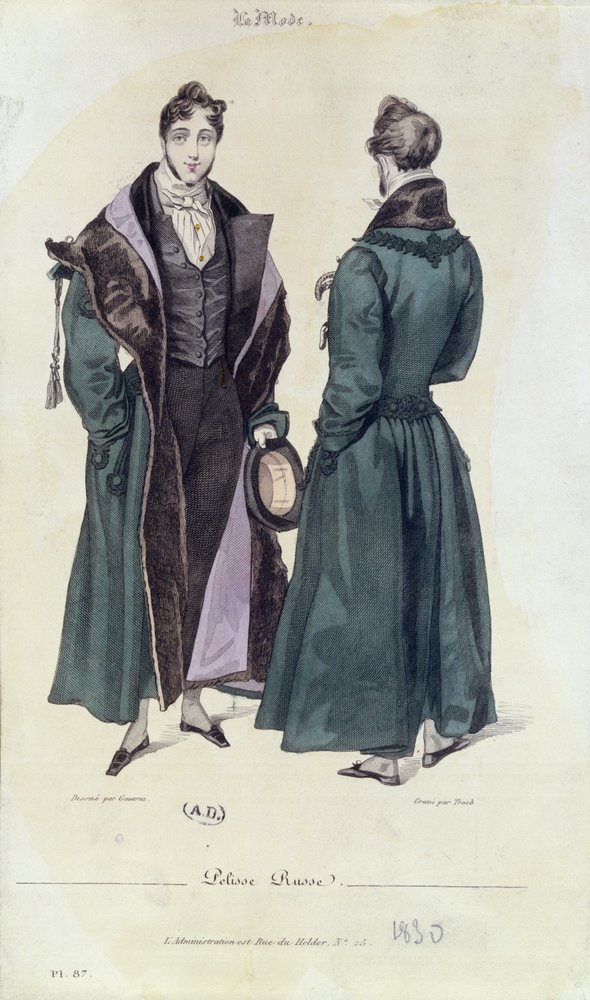 Planche de mode française d