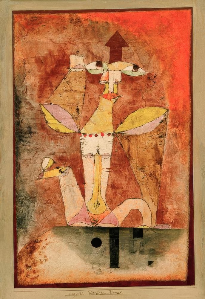 Vénus barbare - Paul Klee