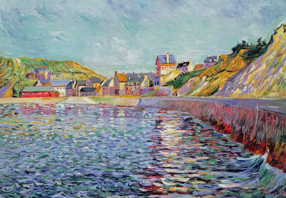 Port-en-Bessin, Calvados, vers 1884 - Paul Signac