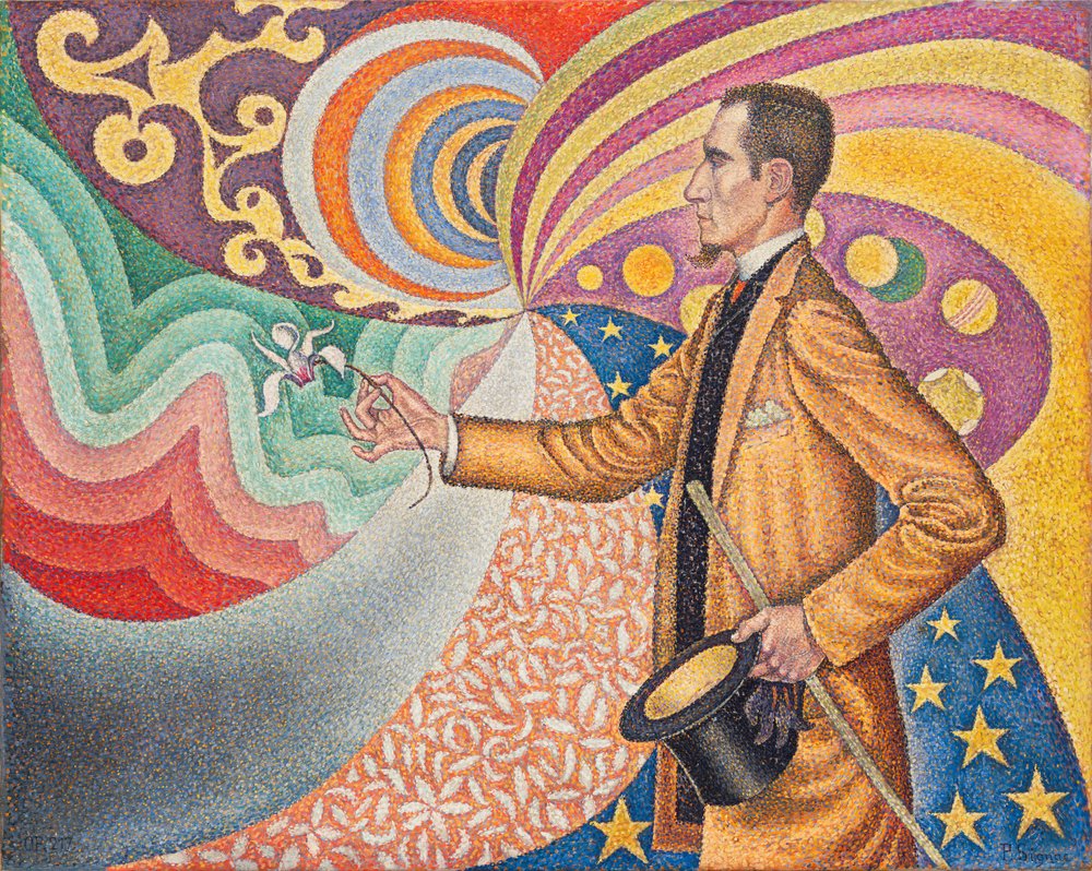 Portrait de Félix Fénéon - Paul Signac