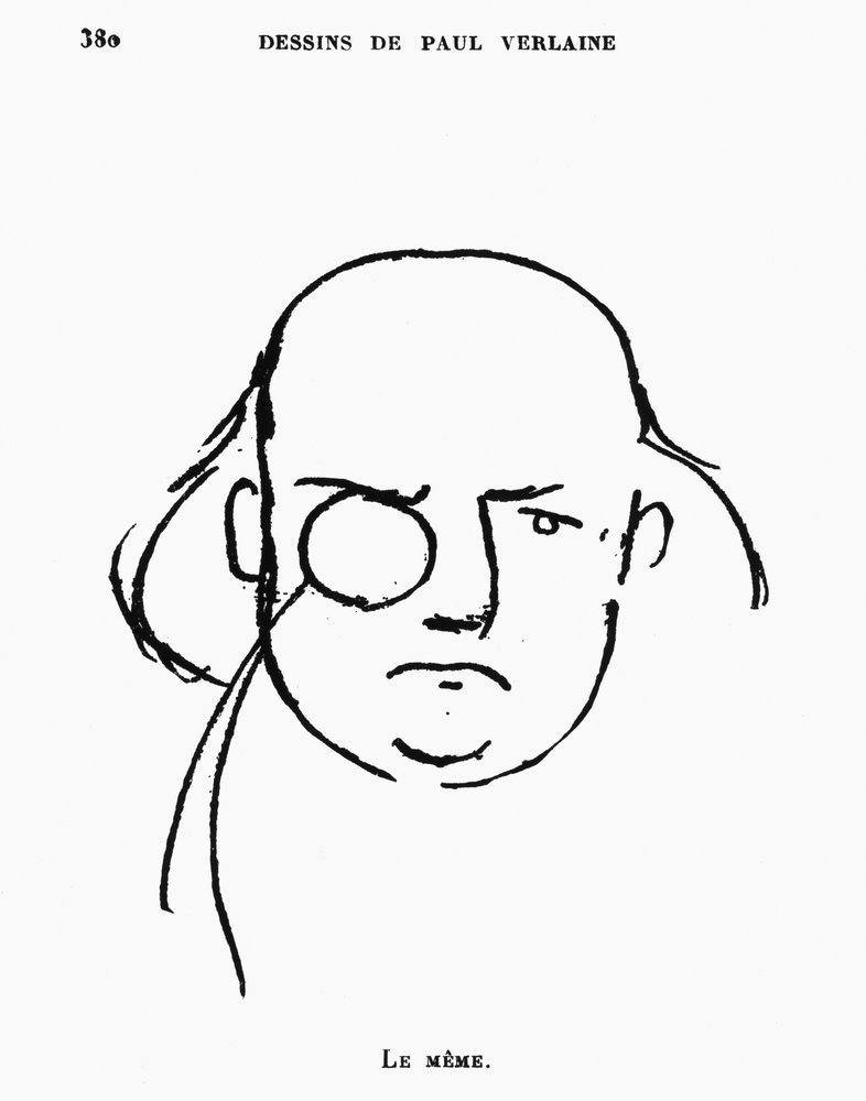 Portrait de Charles Leconte de Lisle - Paul Verlaine