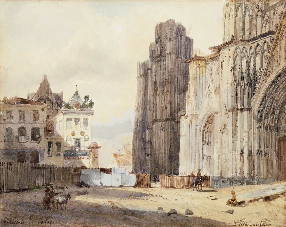 Cathédrale de Cologne - Paul Constantin Dominique Tetar van Elven