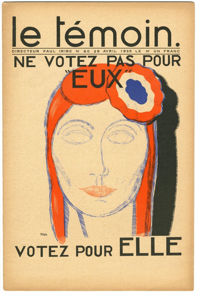 Le Témoin, Satirique en couleurs - Paul Iribe