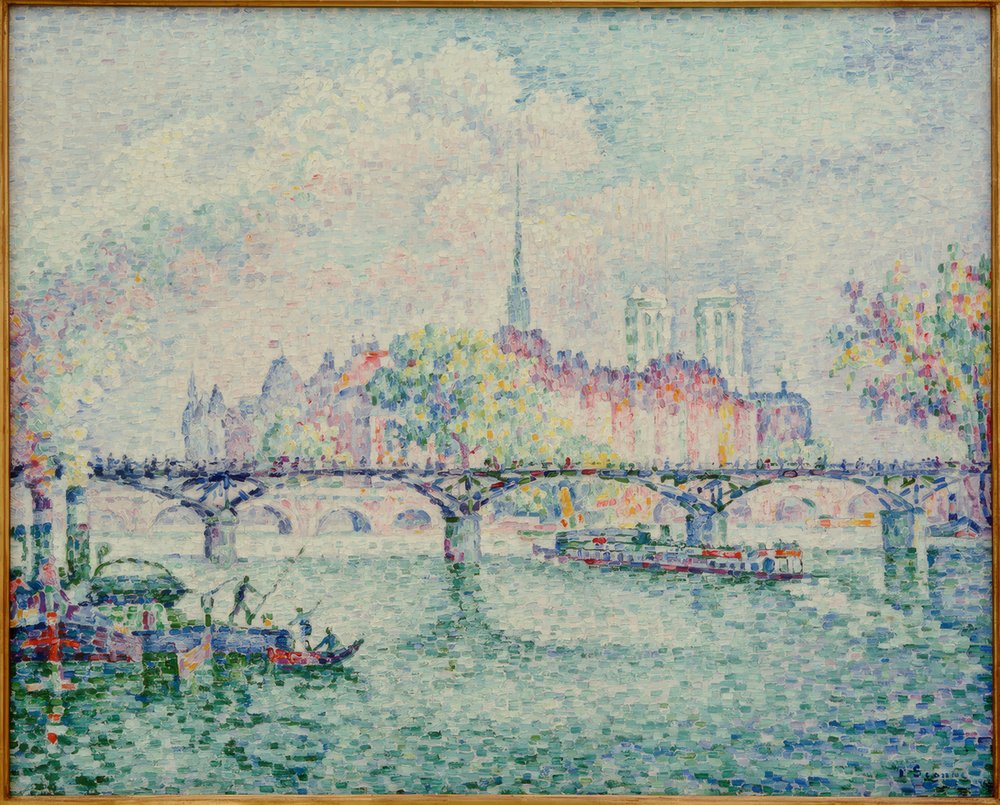 Le Pont des Arts | Paul Signac | Estampe d'art