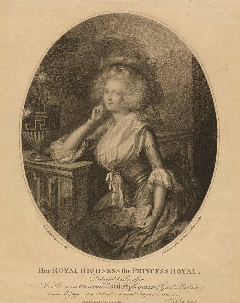 Son Altesse Royale la Princesse Royale - Peltro W. Tomkins