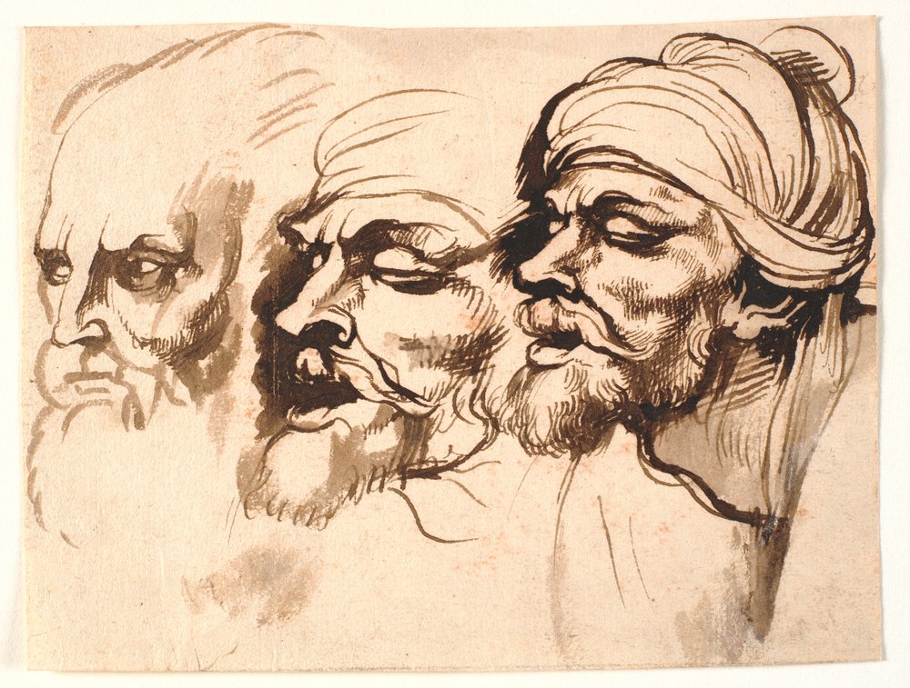 Trois têtes d