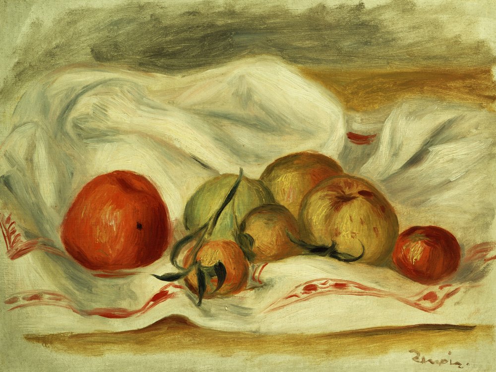Pierre-Auguste Renoir、NATURE MORTE Nature morte au compotier - Research - Pierre-August Renoir