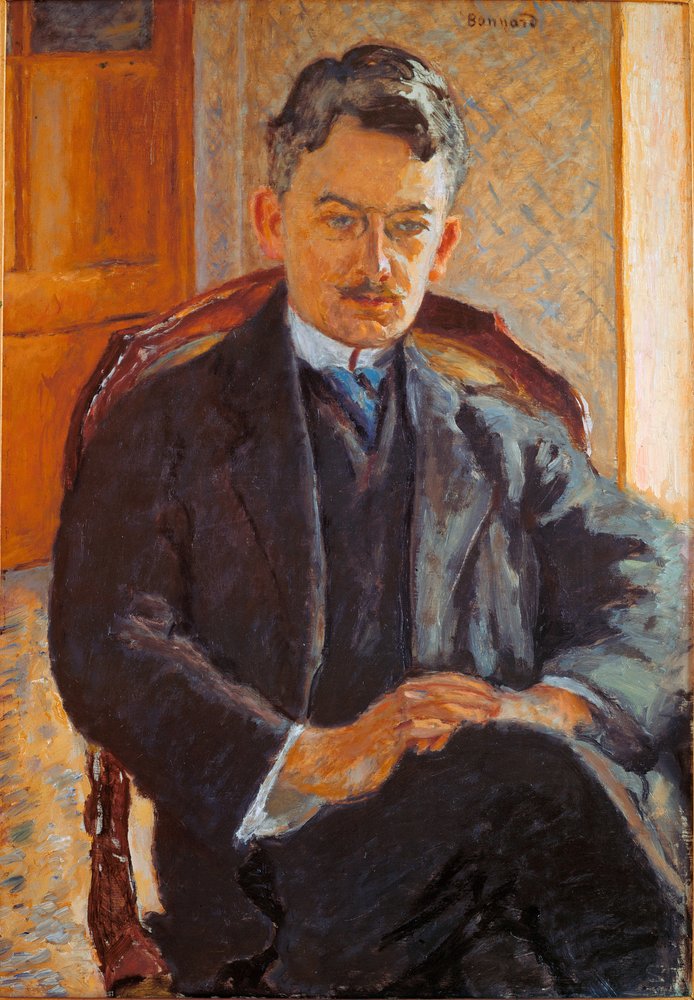 Portrait de G.B. Georges Besson: critique d'art et collectionneur