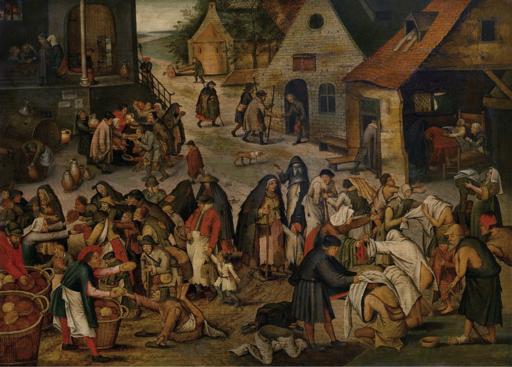 Les œuvres de miséricorde - Pieter Brueghel the Younger
