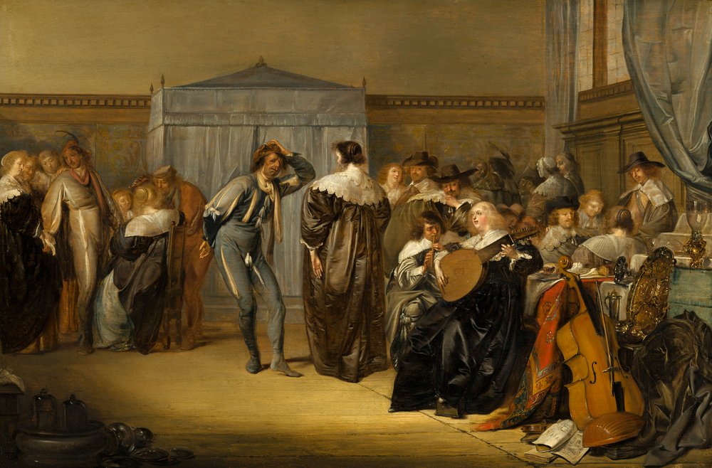 Compagnie Joyeuse avec Danseurs Masqués - Pieter Codde